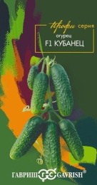 Огурец Кубанец F1 5шт. цветной пакет Профессиональная линия Гавриш