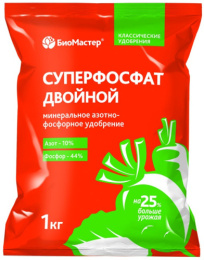 Суперфосфат двойной 1кг минеральное БиоМастер