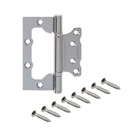 Петля накладная Apecs 100х75-B2-Steel-CR хром (бабочка) Apecs 20091