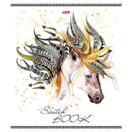 Альбом для рисования 40 листов А3 Hatber Sketchpad Конь-огонь 40А3В_17170