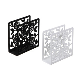 Салфетница металлическая 100х100х35мм, 2 цвета в ассортименте Vetta 827-090