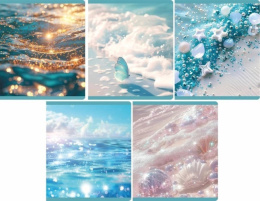 Тетрадь  48 листов Lamark Морские краски 128/00134980  4824-27