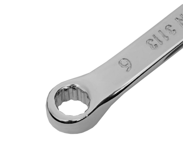 Ключ комбинированный  6х6мм полированный хром Matrix 15150