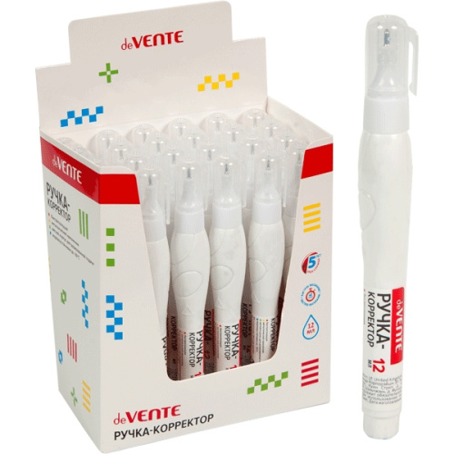 Корректирующая ручка 12мл Devente 4061109