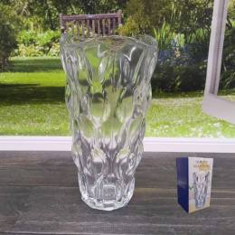 Ваза для цветов стеклянная бутон h-24см d-13см Радужный Дом РД20792