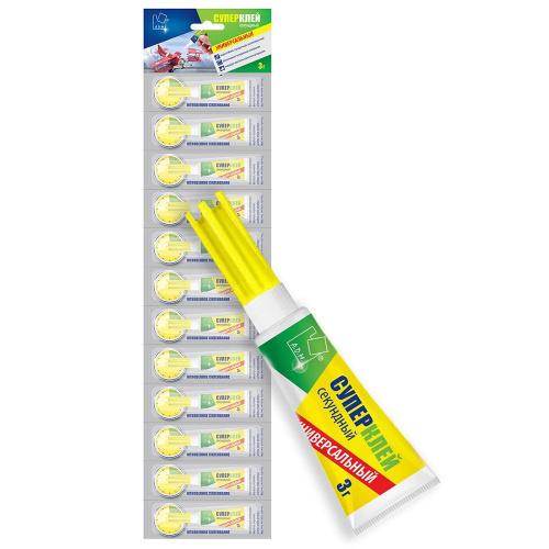 Супер клей 3г A.D.M GHS325B