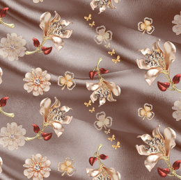 Клеенка столовая на нетканой основе 1,35х25м Grace NI-6554-4