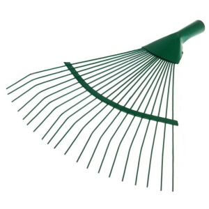 Грабли веерные проволочные 20 зубьев металлические без черенка