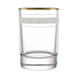 Двойка - набор стеклянный 12 предметов (6 бокалов для вина + 6 стопок) Аскет, в п/у Декостек 12081-Г34К