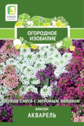 Алиссум Акварель 0,3г цветной пакет серия Огородное изобилие Поиск