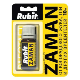 Заман 10мл флакон от колорадского жука, тли и других вредителей Rubit