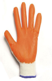 Перчатки нейлоновые обливные с нитриловым покрытием Мир и Стандарт H701/3