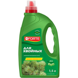 Жидкое удобрение для хвойных 1,5л Весна-Лето минеральное комплексное Bona Forte BF21040101