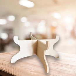 Подставка под лимонадницу экошпон (8мм) 21,5х21,5х13см ДомВуд Ф407