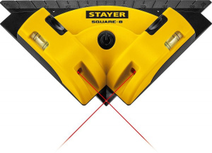 Угольник лазерный для кафеля Square-8, 8м Stayer 34928