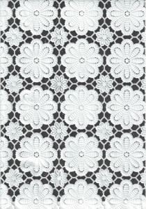 Клеенка ажурная 1,32х22м Lace 006D