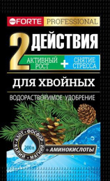 Удобрение для хвойных 100г водорастворимое с аминокислотами Bona Forte
