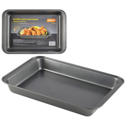 Противень из углеродистой стали с антиприг. покрытием 42,5х29х5см Mallony BF-007/191306