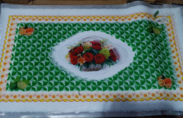 Термоскатерть ПВХ прямоугольная  60х100см односторонняя, в ассортименте 77763