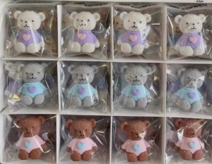 Ластик-насадка Beifa Мишутка Тедди Е-4/1109