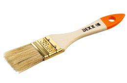Кисть плоская Практик  38мм, 1,5", натуральная щетина Dexx 0100-038