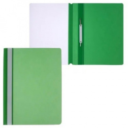 Скоросшиватель пластиковый салатовый 130/180мкм ПС-200 САЛАТОВЫЙ