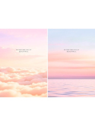 Блокнот А7  48 листов Природа в нежных тонах, склейка Б48-3002