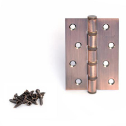 Петля врезная Apecs 100х70-B4-Steel-AC универсальная, медь Apecs 14805