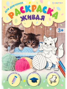 Раскраска А4 Для девчонок Р-0093