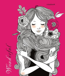 Тетрадь  48 листов Девушка С3619-24