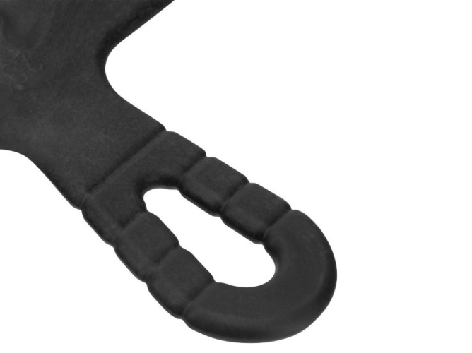 Шпатель нержавеющий 300мм пластиковая ручка, зуб 6х6мм Сибртех 85467