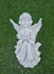 Фигурка садовая из полистоуна Ангел 17х10х30см ТулаСад 694