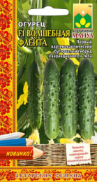 Огурец Волшебная флейта F1 10шт. цветной пакет Манул