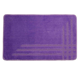 Коврик напольный для ванной на латекс. основе Comfort Linea 50х 80см толщина 10мм, сиреневый DKTX DTX.CML.4032-1.50/80-LL