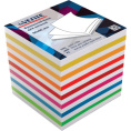 Блок для записей 9х9х9 Devente, цветной, непроклеенный 2012403