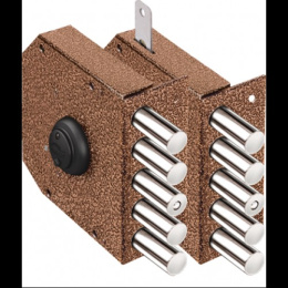 Замок накладной Эльбор 1.06.52.5.1.1 Эльбор 1824