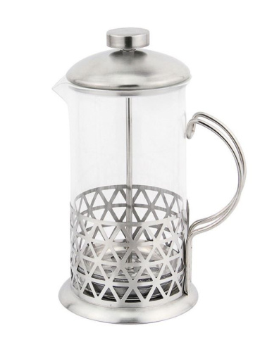 Френч-пресс 0,6л нержавеющая сталь+стекло Rombo Mallony 005486