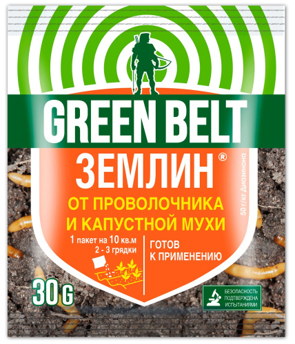 Землин  30г от проволочника и капустной мухи Грин Бэлт 01-573/01-751