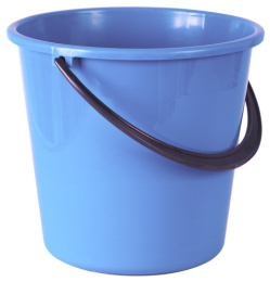Ведро пластиковое 10л без крышки Огородное, цвета в ассортименте Ар-Пласт 020131