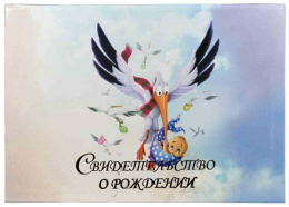 Папка адресная Свидетельство о рождении А5 Аист СРЛ5001-5114Н