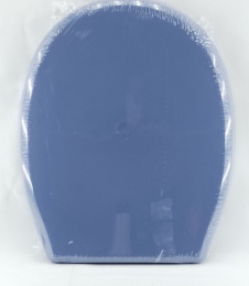 Сиденье для унитаза пластиковое Океан Lux с детской накладкой, лазурный Океан ЕК-407D-06