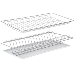 Тарелосушка в шкаф оцинкованная 565мм с поддоном Юнитрейд мг-1.2