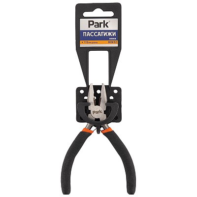 Плоскогубцы 115мм обрезиненные ручки, мини MIN12 Park 352012