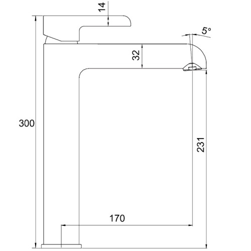 Смеситель для раковины Gappo G1003-16 Gappo 42925