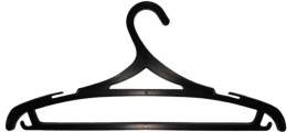 Вешалка - плечики пластиковая размер 50-52 для костюмов Илан-Пласт УНП