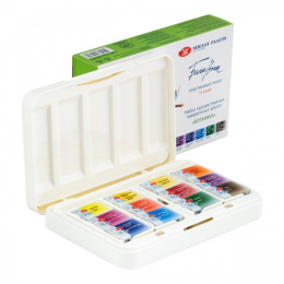 Акварель 12 цветов Белые ночи. Ботаника, художественная, кюветы 19421874, 1573250