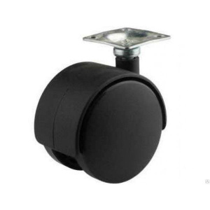 Колесо мебельное малое с площадкой (мин.партия 4шт.) 15948