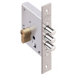 Замок врезной Эльбор 1.03.03.0.б/ц Эльбор 19104