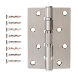 Петля врезная Code Deco 100х70х2,5-B4-NIS универсальная, матовый никель Code Deco 42412