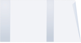 Обложка для учебников А5 230х450мм, ПВХ 200мкр, универсальная 15.13Т